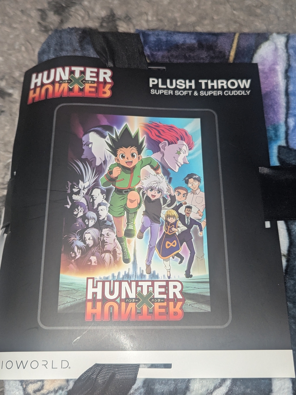 Hunter x Hunter Plush Throw Blanket - Multicolor